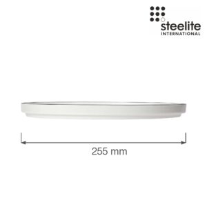 Porcelánový tanier s vysokým okrajom Asteria, 255 mm, 1 ks