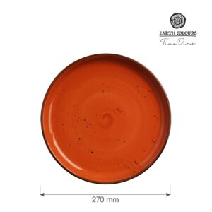 Moderný tanier s vysokým okrajom Dahlia, 270 mm