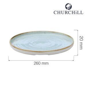 Porcelánový tanier s vysokým okrajom Duck Egg, 260 mm, 1 ks