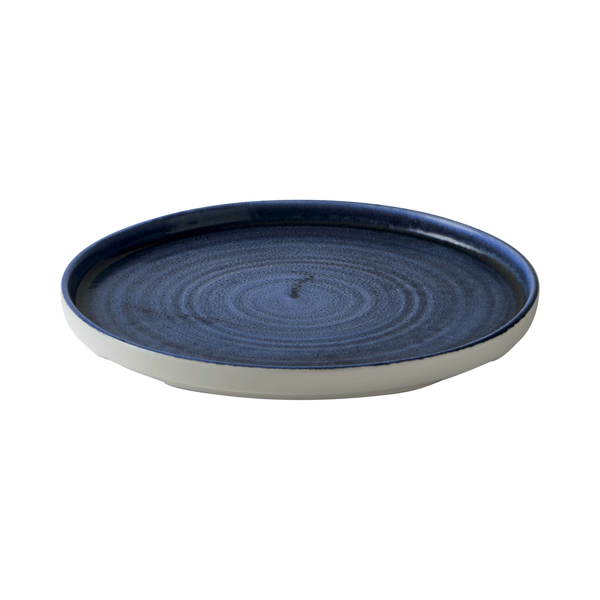 Porcelánový tanier s vysokým okrajom Plume Ultramarine, 260 mm, 1 ks – Obrázok 2