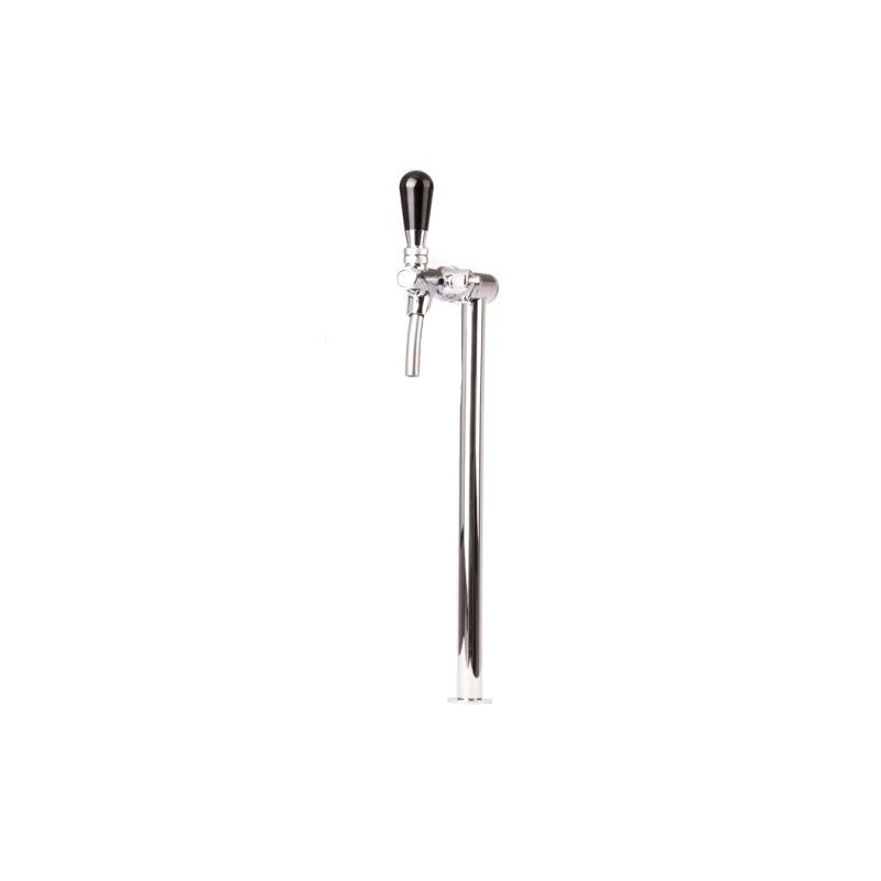 Výčapný stojan na pivo – model Tube, povrchová úprava chróm