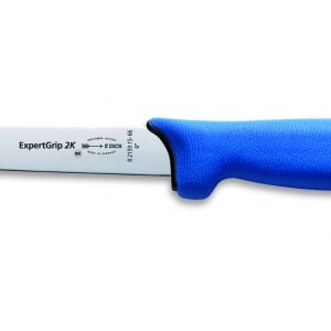 Profesionálny vykosťovací nôž – Dick, séria ExpertGrip, neohybný, modrá rukoväť, dĺžka 15 cm