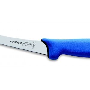 Vykosťovací nôž Dick ExpertGrip — neohybná čepeľ, modrá rukoväť, 13 cm
