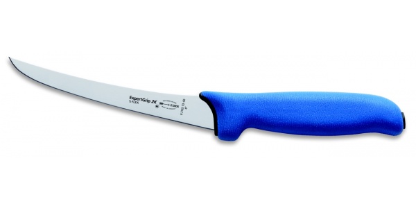 Vykosťovací nôž Dick ExpertGrip — poloflexibilná čepeľ, modrá rukoväť, 13 cm