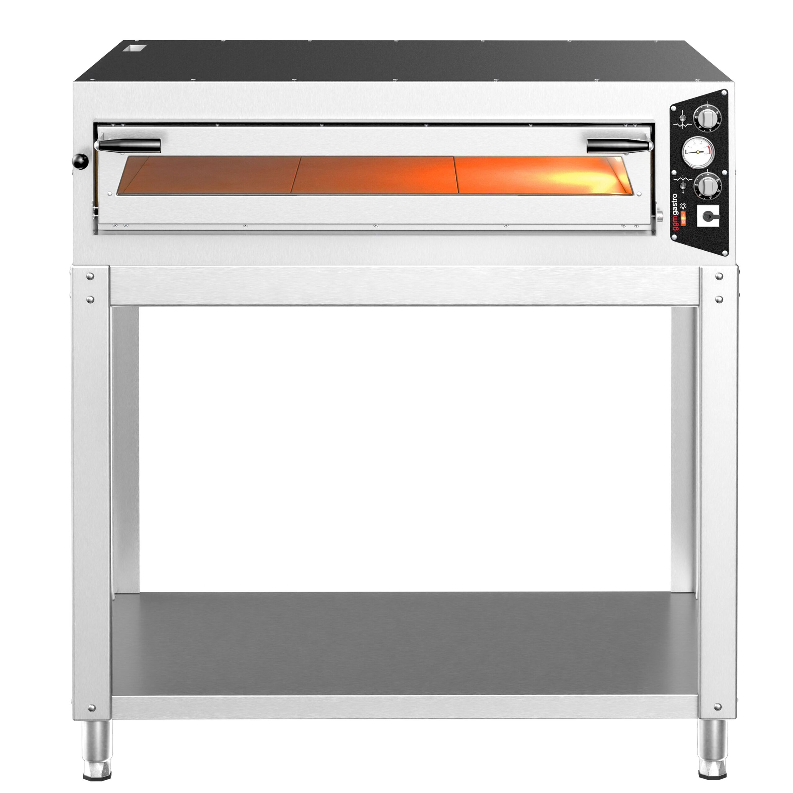 Manuálna pec na pizzu – 6x 35 cm, široká, elektrická, vrátane podstavca – Obrázok 3