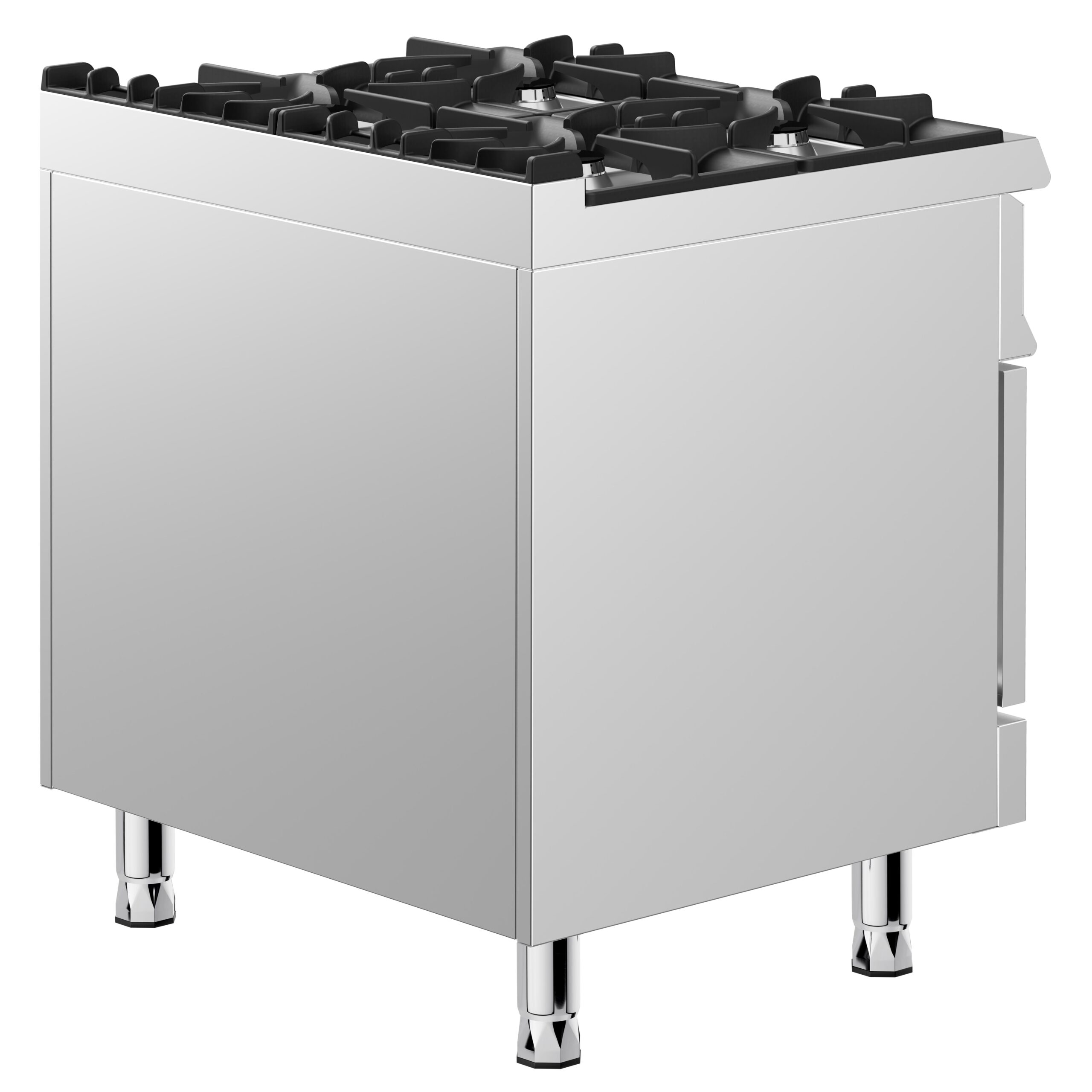Štvorhorákový plynový sporák – 32 kW, statická plynová rúra 6 kW – Obrázok 7